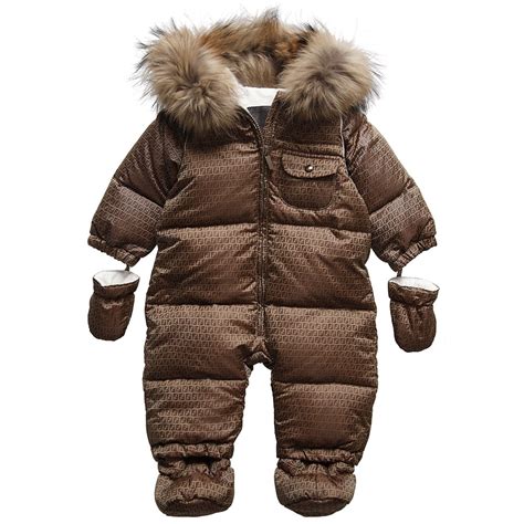 fendi shoes baby boy|Fendi baby snowsuit.